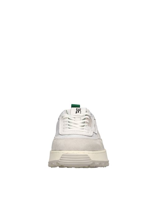 Sneakers in pelle e tessuto D.A.T.E. | KDUE COLOREDBIANCO-VERDE